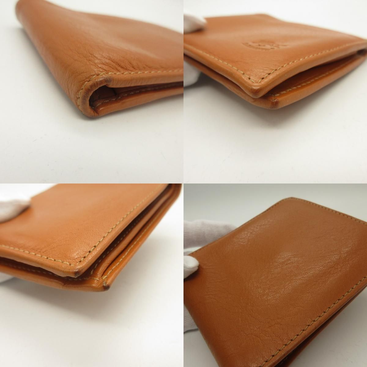 姫路東店】 中古 IL BISONTE | イルビゾンテ 二つ折り財布 SBW007