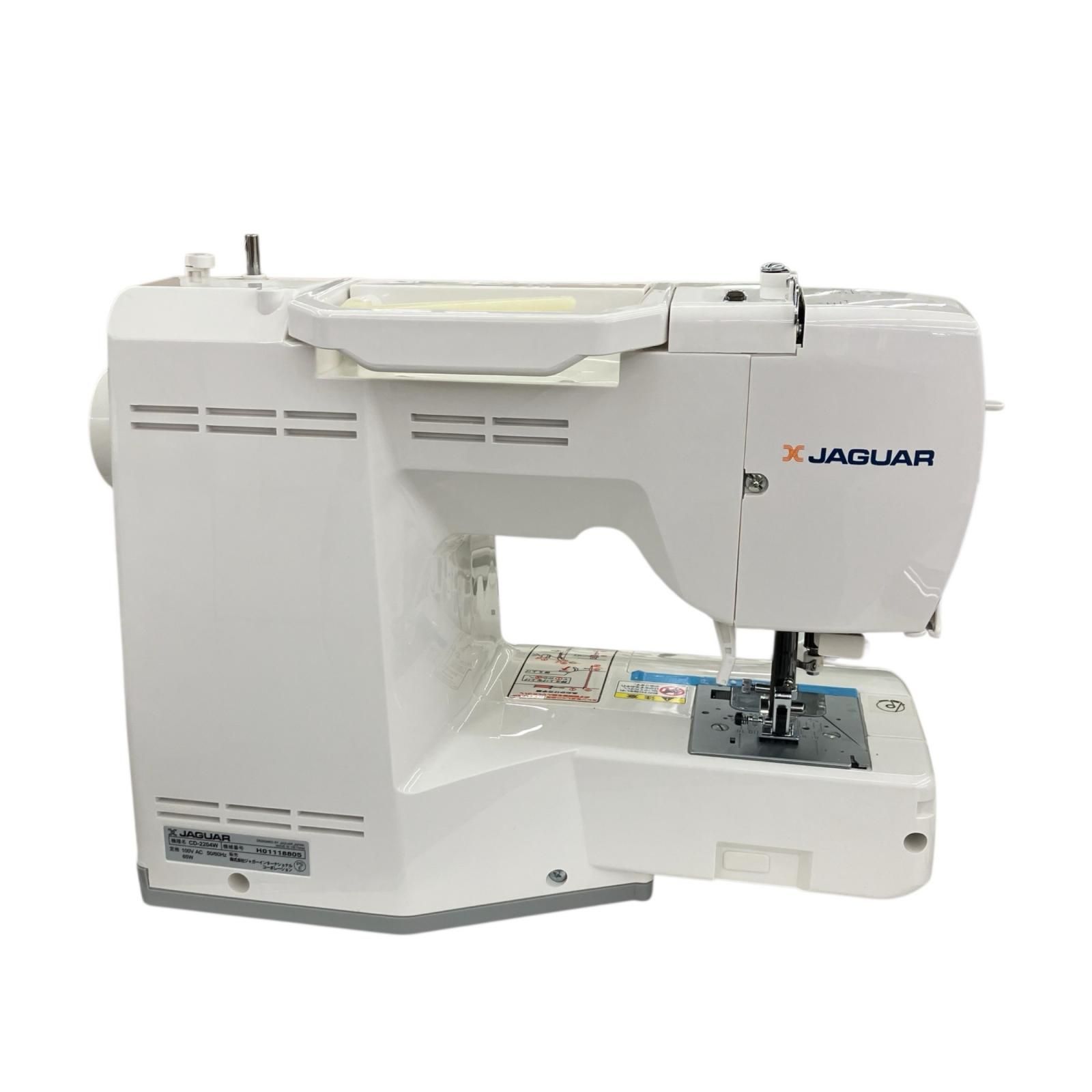 186000 通電確認のみ JAGUAR ジャガー コンピューターミシン CD-2204W