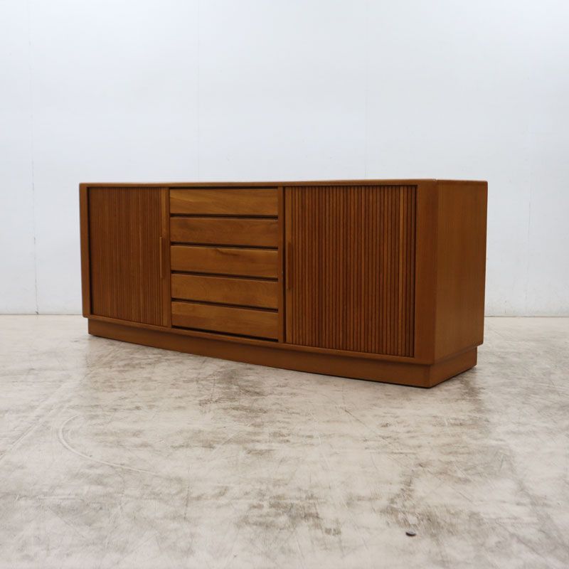 ◇北欧◇ ヴィンテージ 蛇腹扉 タンブール扉 tambour door