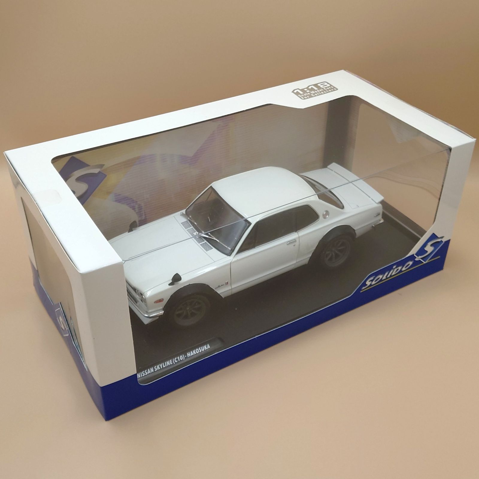 1/18 日産 スカイライン C10 ハコスカ ホワイト 1970 SOLIDO - メルカリ