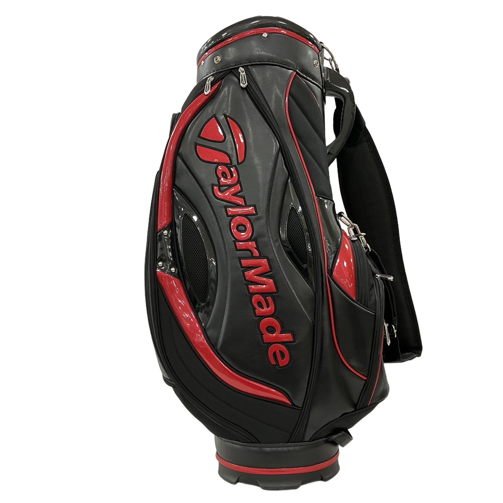 TaylorMade テーラーメイド SY202 キャディバッグ 即日発送 TaylorMade キャディバッグ SY202 ブラック レッド