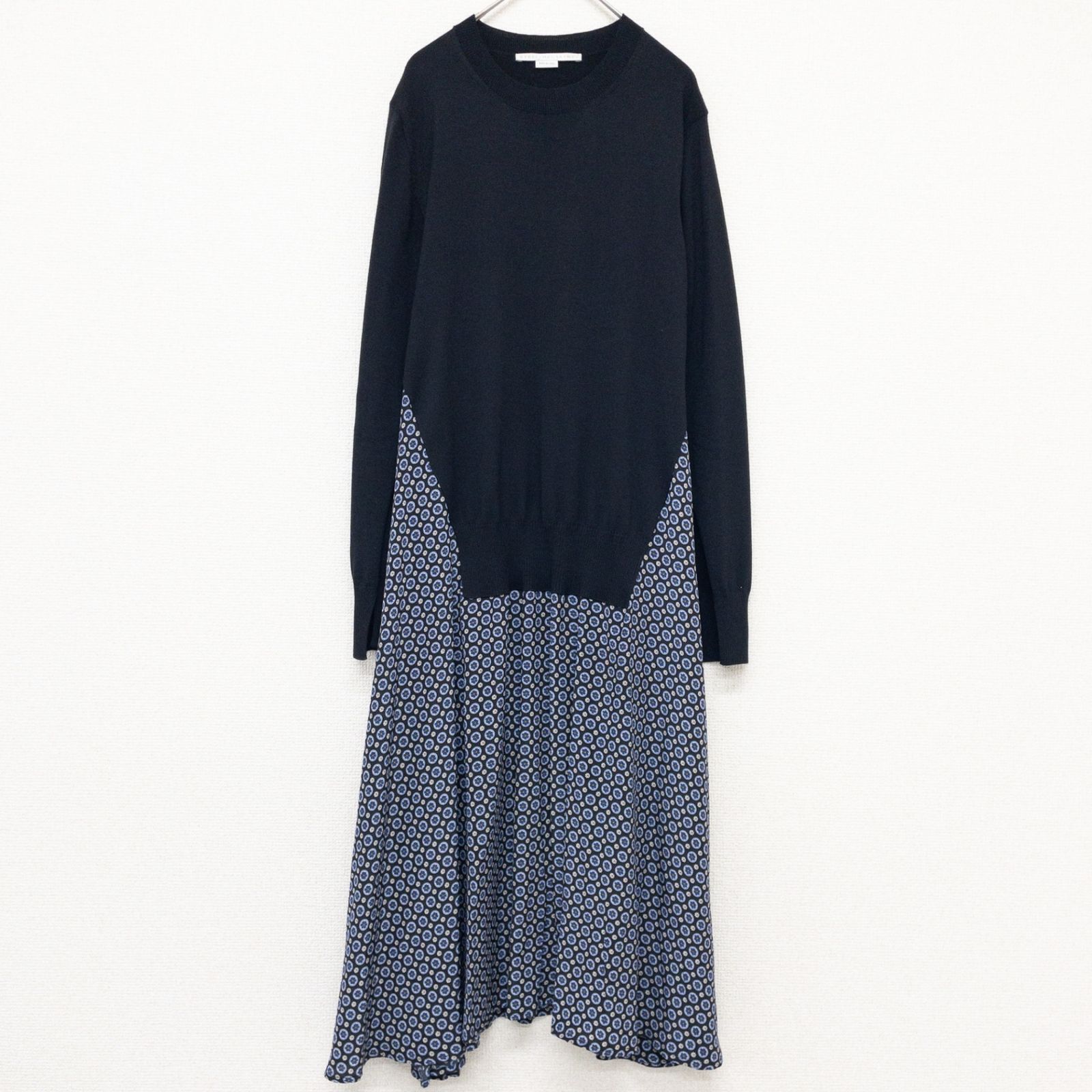 ◎STELLA McCARTNEY ステラマッカートニー ニットワンピース 切り替え 