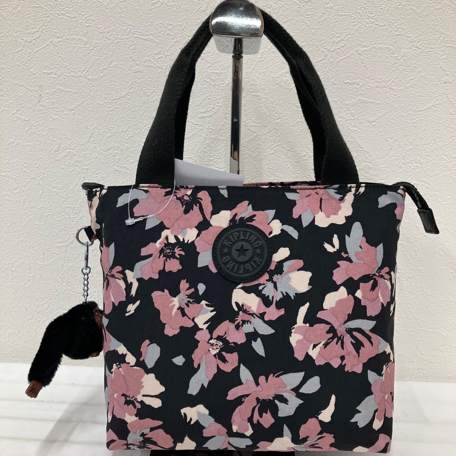 2151 Kipling キプリング ハンドバッグ トートバッグ チャーム付き 