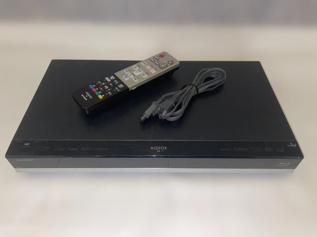 シャープAQUOS Blu-ray BD-W570 動作確認済、初期化済み シャープ AQUOS BD-W570 W録画 - メルカリ