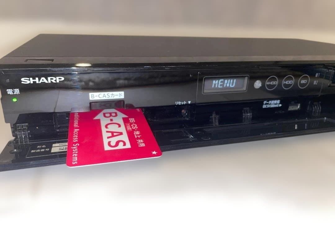 シャープAQUOS Blu-ray BD-W570 動作確認済、初期化済み シャープ AQUOS BD-W570 W録画 - メルカリ