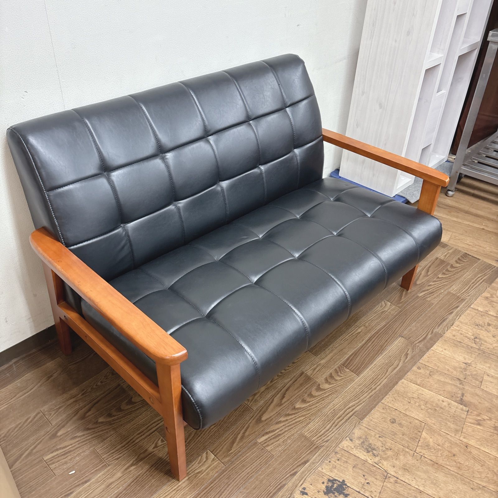 I688 ? 名古屋市近郊配送設置無料！ 2Pソファ ⭐ クリーニング済 