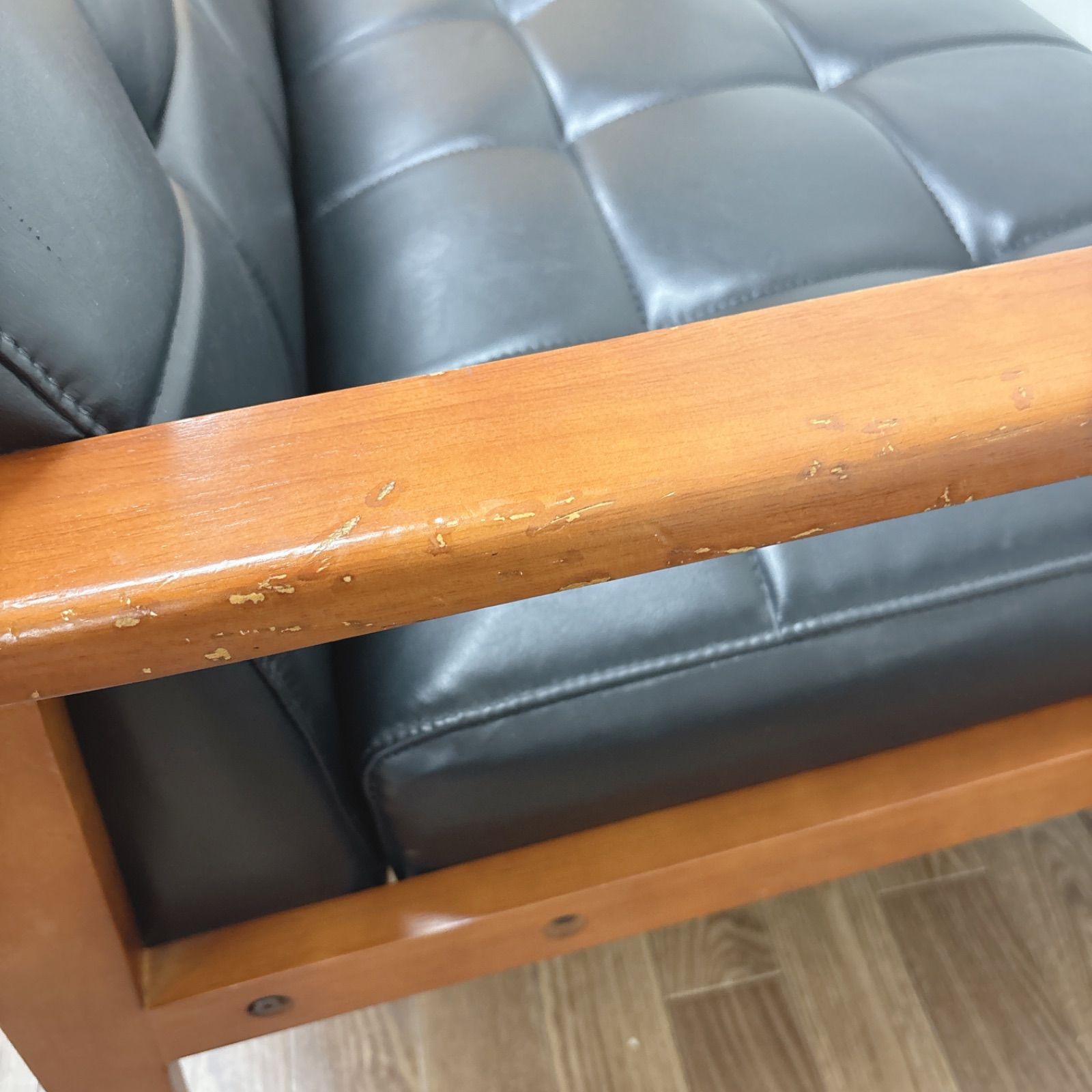 I688 ? 名古屋市近郊配送設置無料！ 2Pソファ ⭐ クリーニング済 
