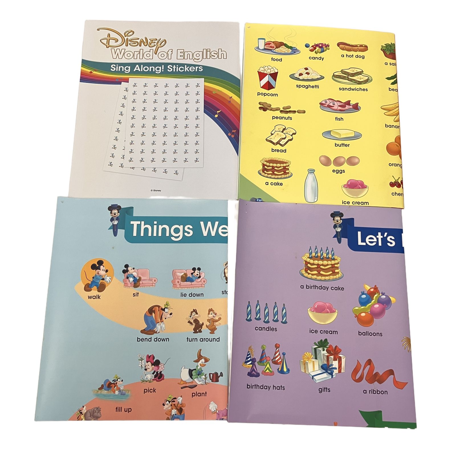 ディズニー　英語教材 DWE ディズニー ワールド イングリッシュ 2019年頃 シングアロング Blu