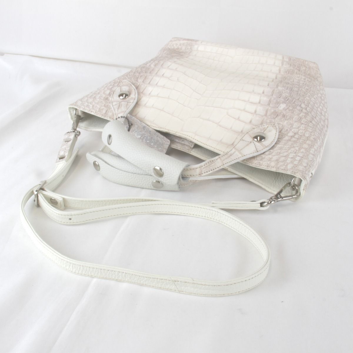 良品『USED』 JRA 2wayショルダー ショルダーバッグ クロコダイル