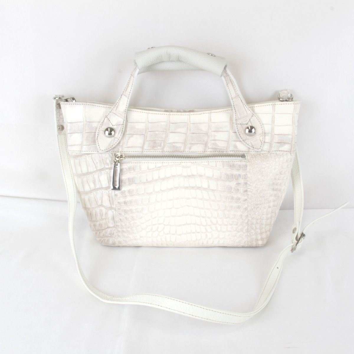 良品『USED』 JRA 2wayショルダー ショルダーバッグ クロコダイル