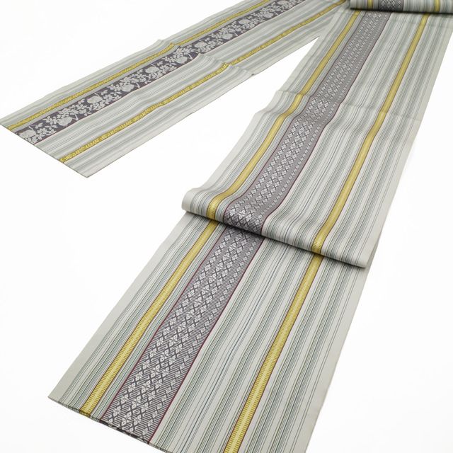 専用帯6616 ●高級 正絹 本場筑前博多織 両面全通 リバーシブル 袋帯 新古品】 袋帯 本場筑前博多織 リバーシブル 全通 未使用 正絹 ライト
