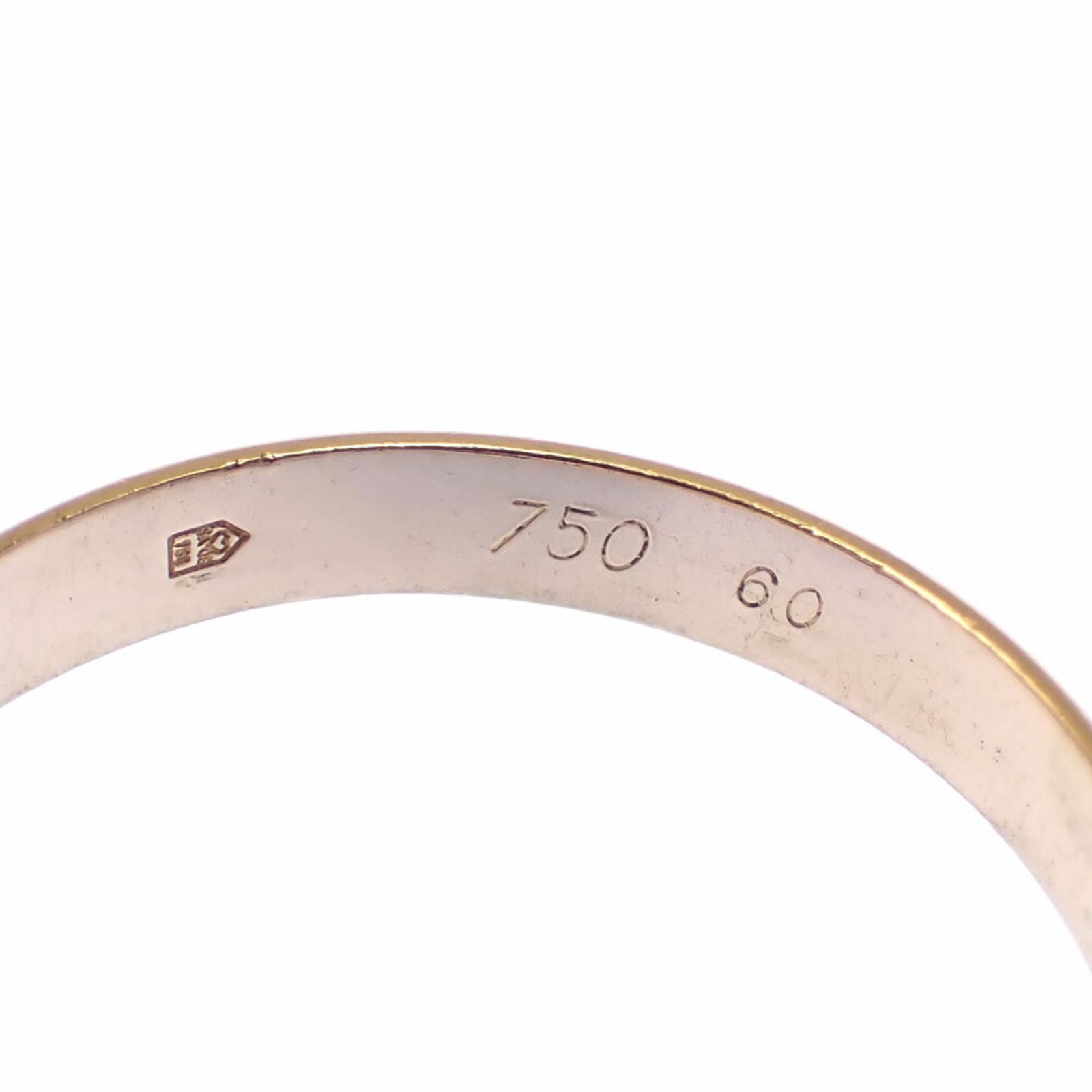 カルティエ(Cartier) カルティエ トリニティ リング メンズ 18KYG/WG 