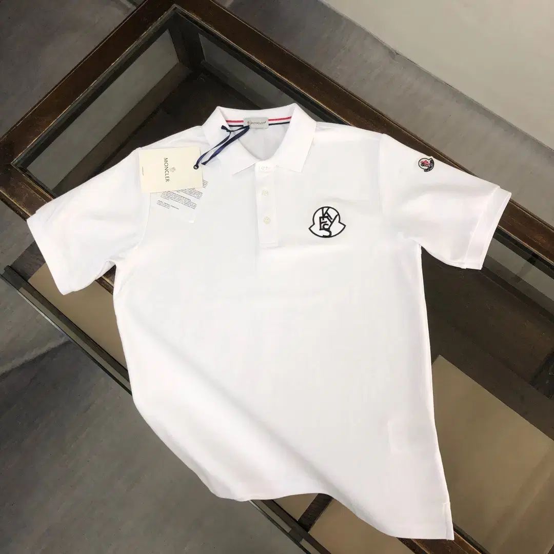 Mサイズ Moncler モンクレール ロゴポロシャツ 刺繍ロゴ 公式通販