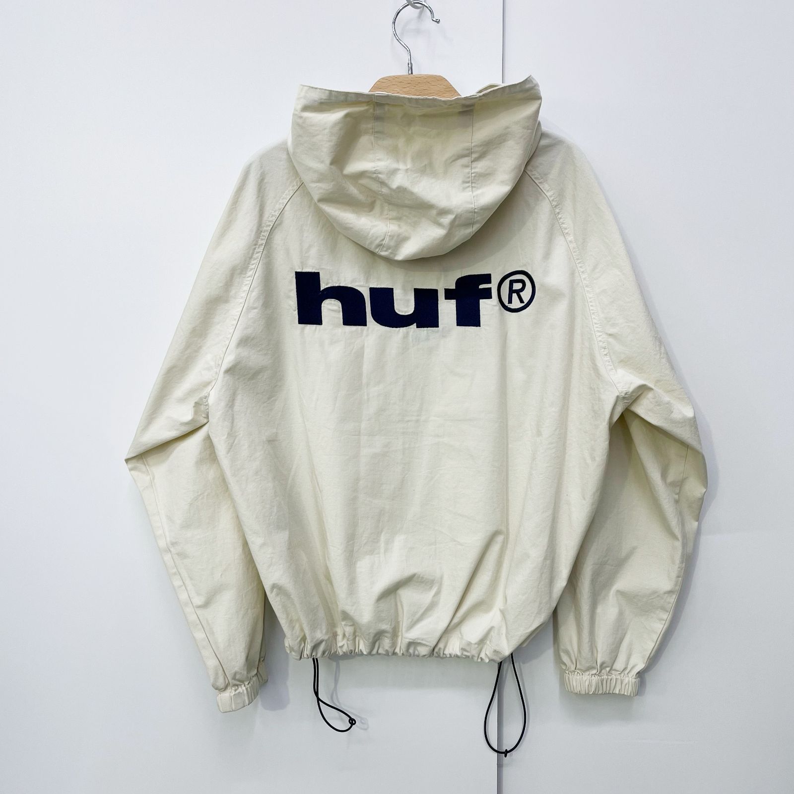 タグ付き HUF eightynine HOODED JACKET ハフ ナイロンジャケット 