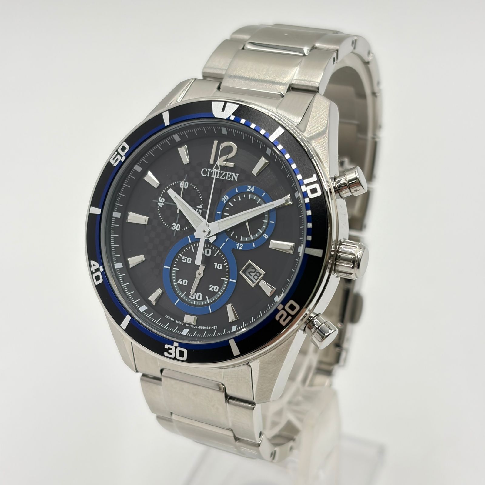 CITIZEN シチズン エコドライブ クロノグラフ H500-S061083 ソーラー 