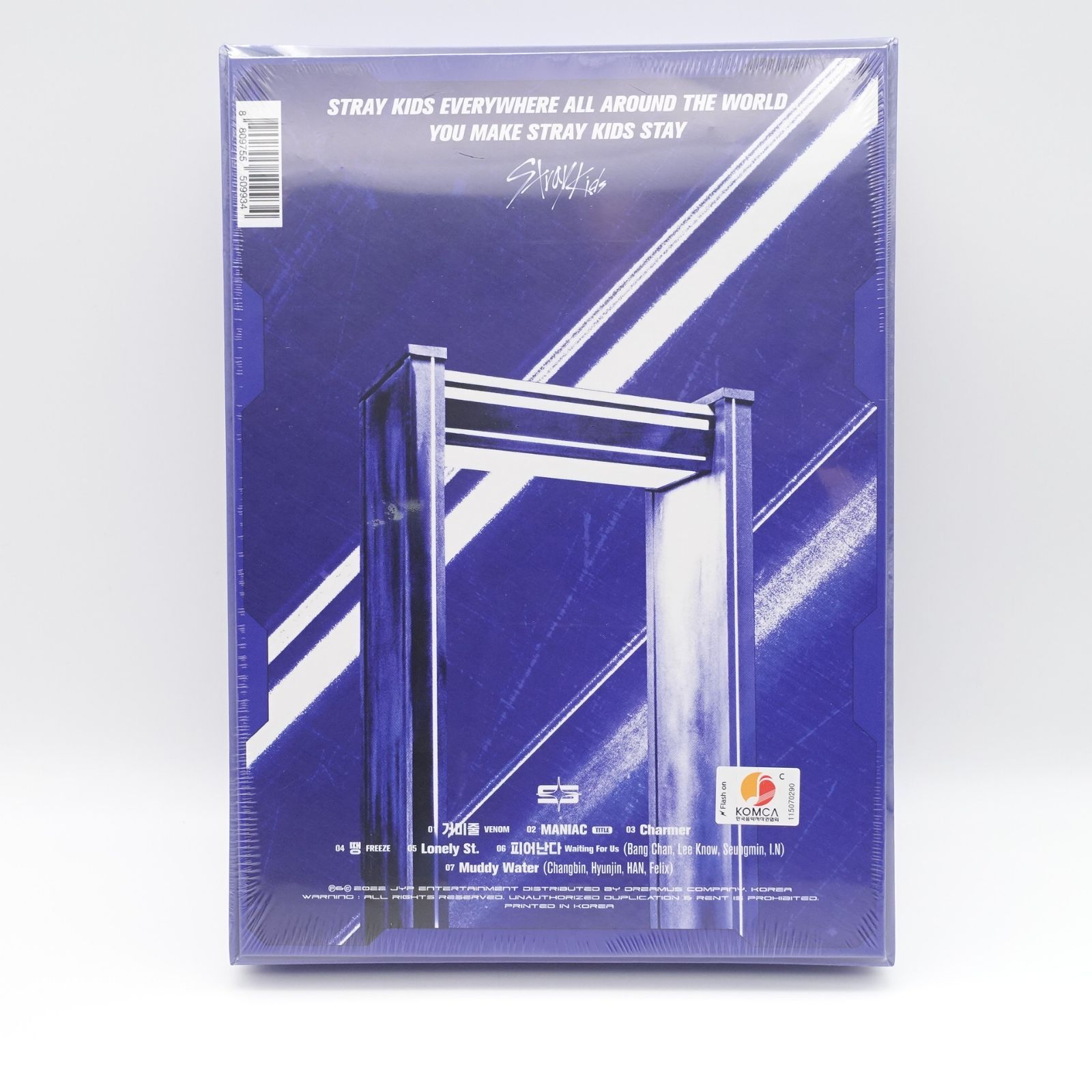Stray Kids ODDINARY 青 CD 未開封 アルバム ブルーカバーバージョン