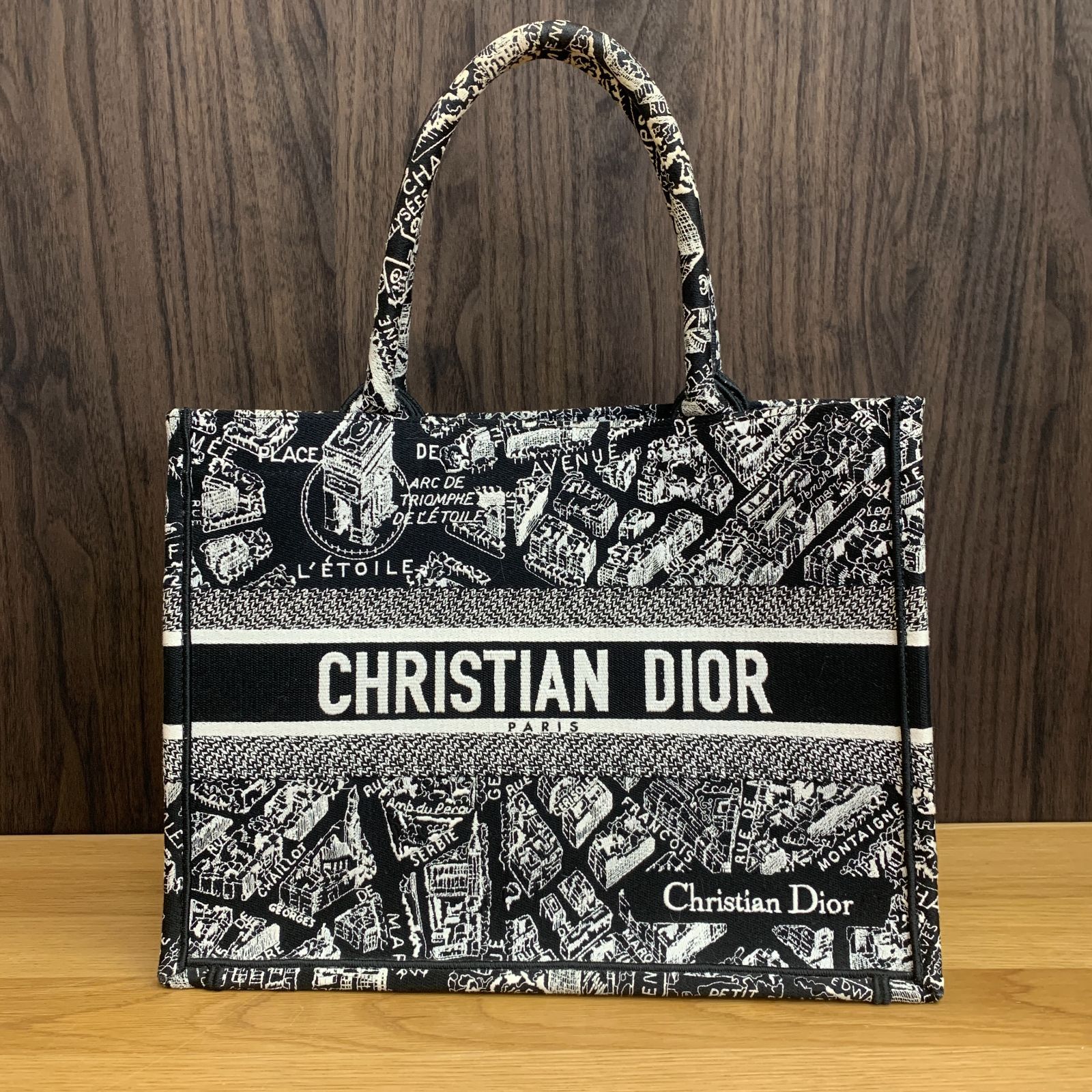 DIOR ディオール M1296ZOMP_M46I Dior Book Tote バッグ ミディアム 
