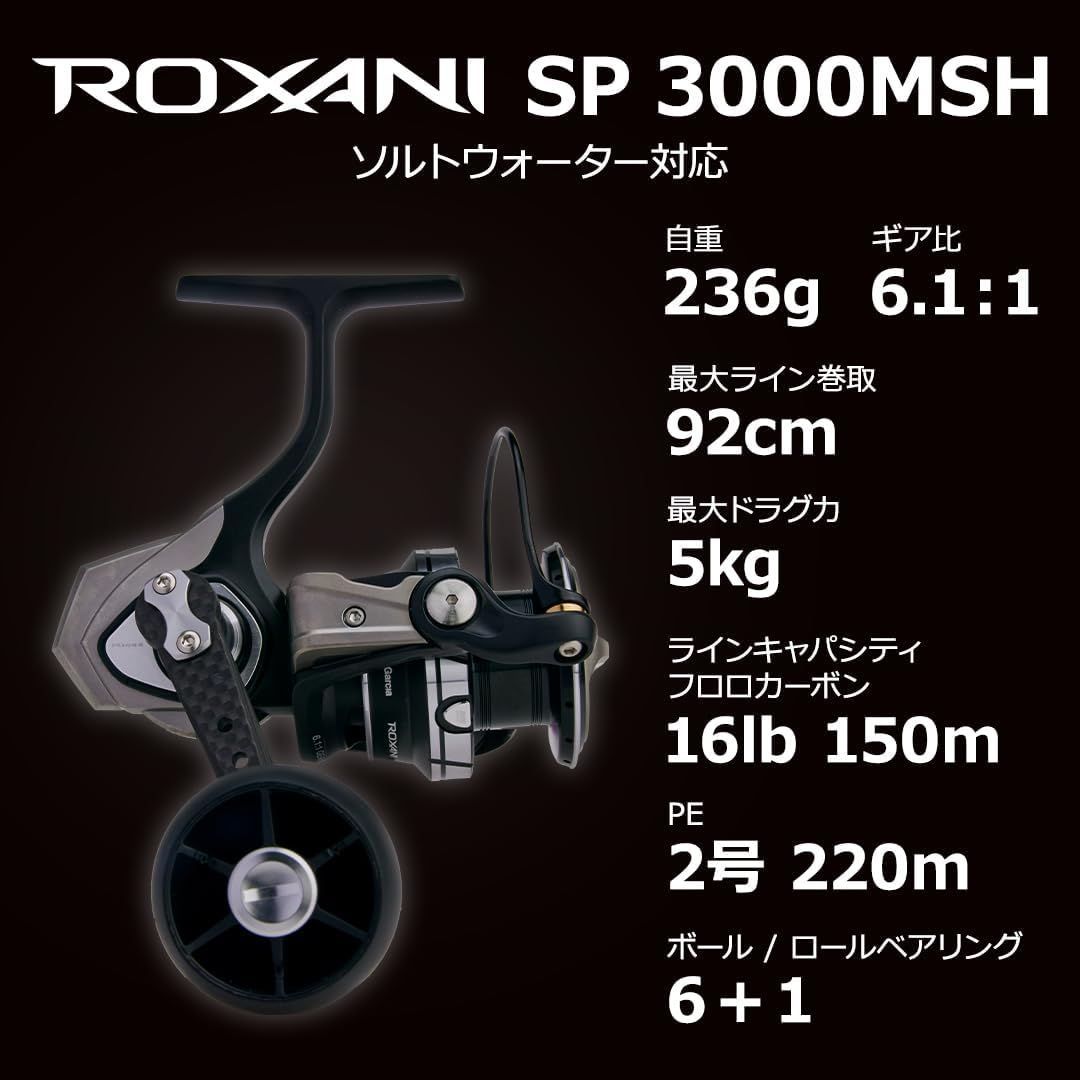 AbuGarcia (アブガルシア) Roxani SP 3000MSH ロキサーニ スピニング