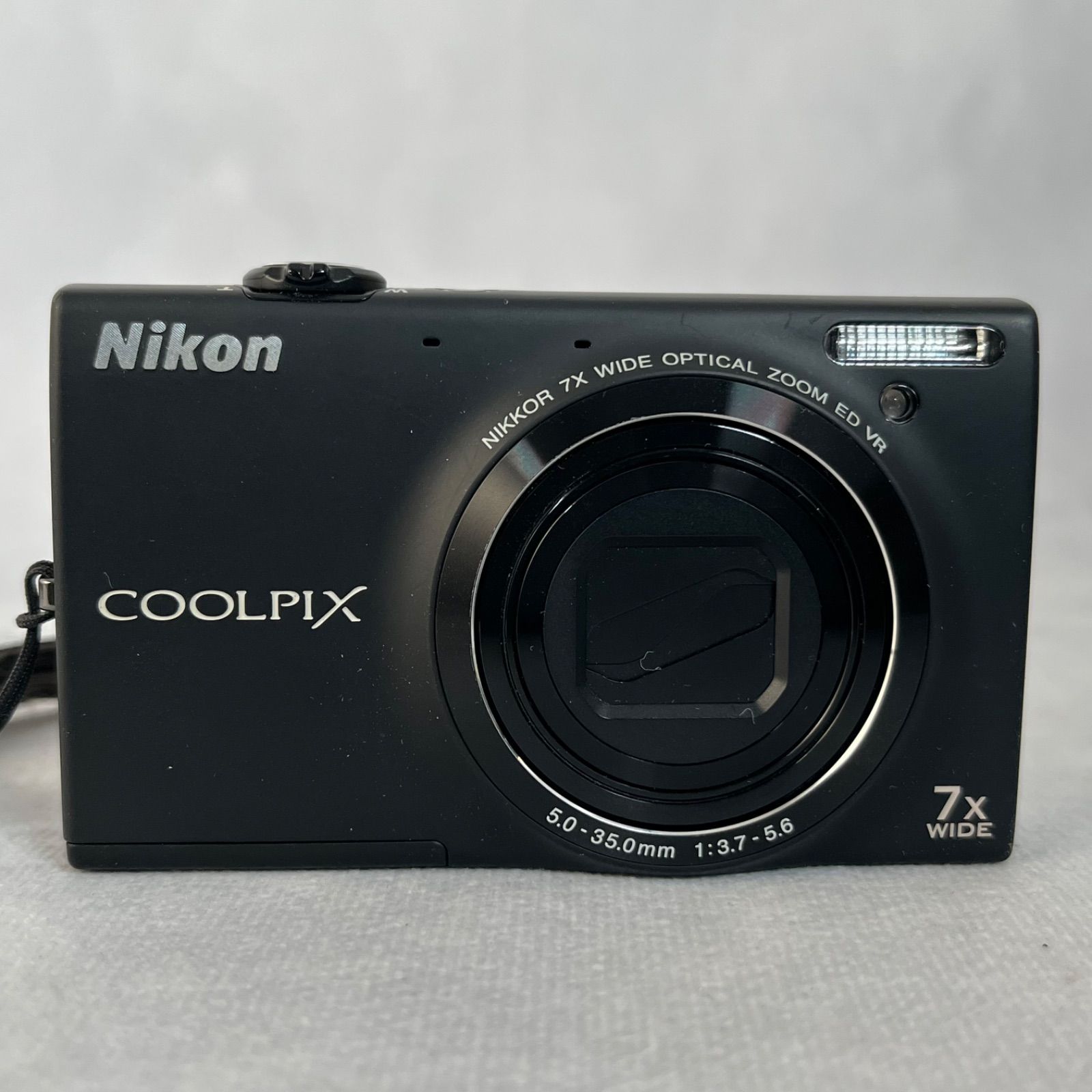 Nikon COOLPIX S6100 ブラック 動作確認済み コンデジ Nikonデジタルカメラ COOLPIX S6100