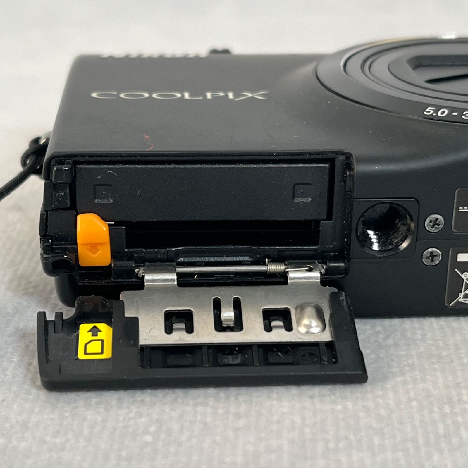 管2603-280】NIKON ニコン COOLPIX S6100 ブラック 黒 コンパクト