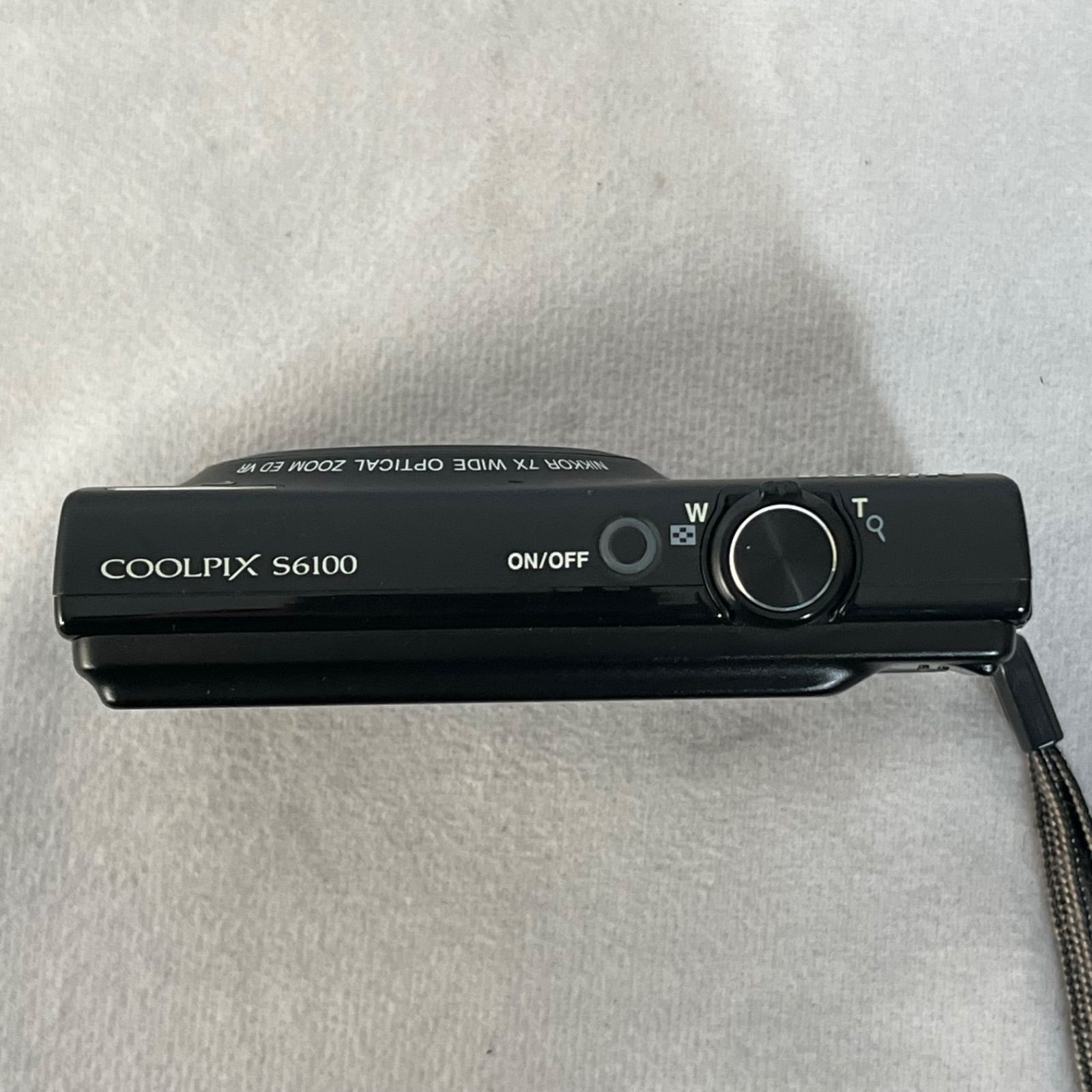 管2603-280】NIKON ニコン COOLPIX S6100 ブラック 黒 コンパクト