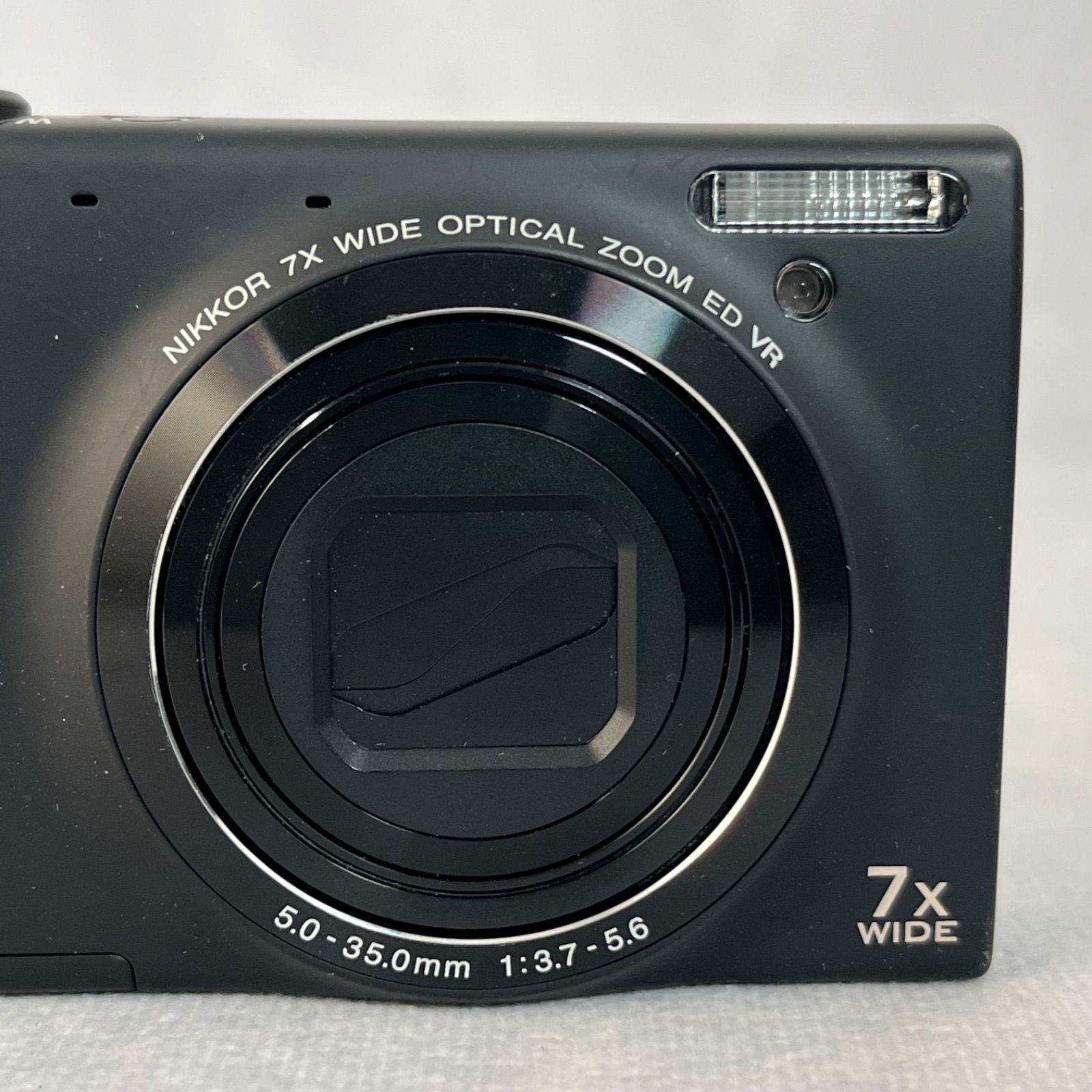 管2603-280】NIKON ニコン COOLPIX S6100 ブラック 黒 コンパクト