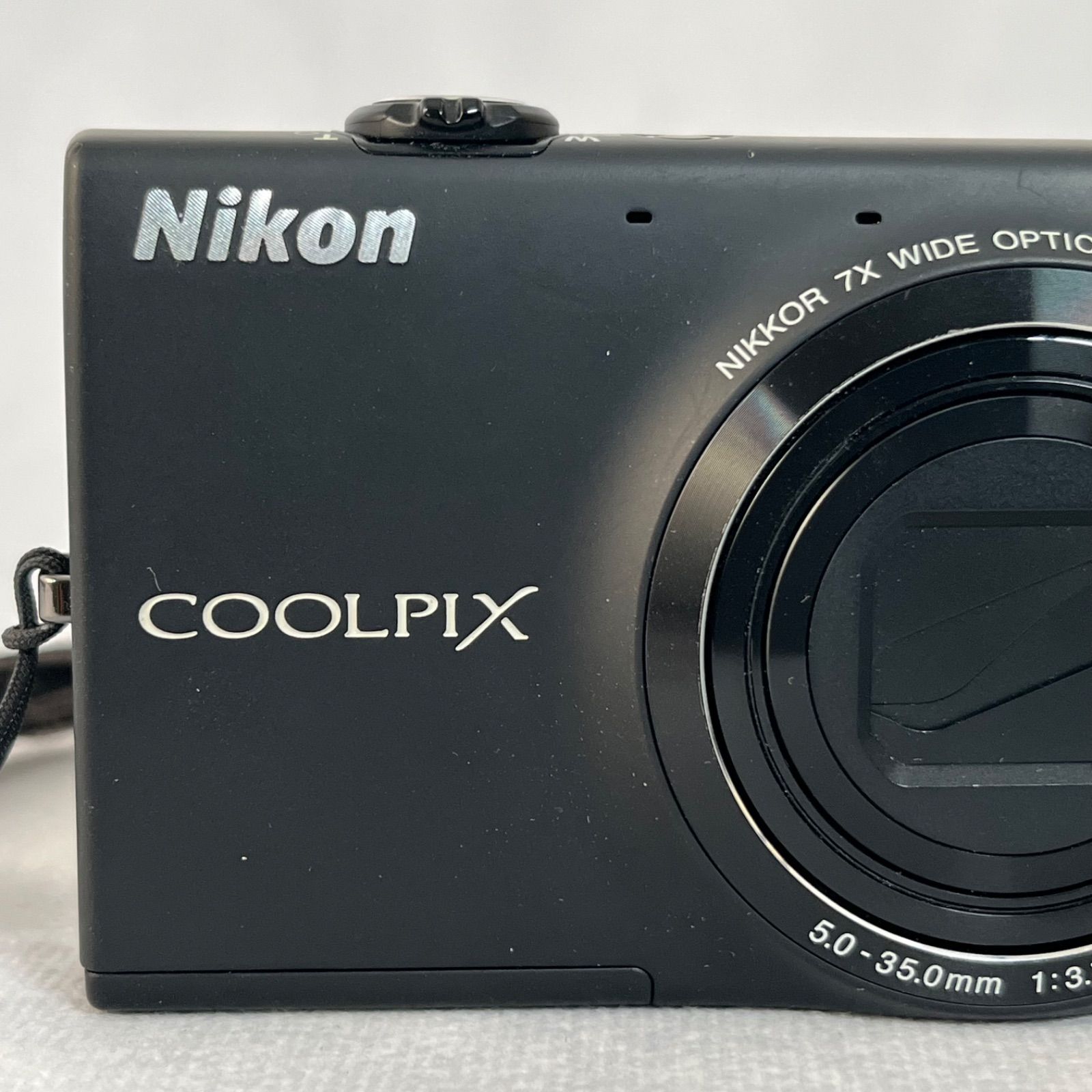 管2603-280】NIKON ニコン COOLPIX S6100 ブラック 黒 コンパクト