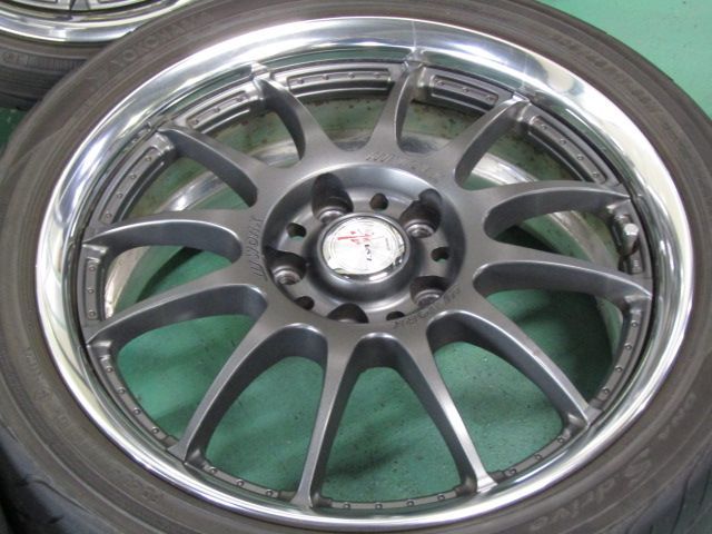 【ガリキズ無しの美品】WORK（ワーク）XSA（戦）02C　MGM　ホイールのみ ガリキズ無しの美品】WORK（ワーク）XSA（戦）02C MGM ホイールのみ