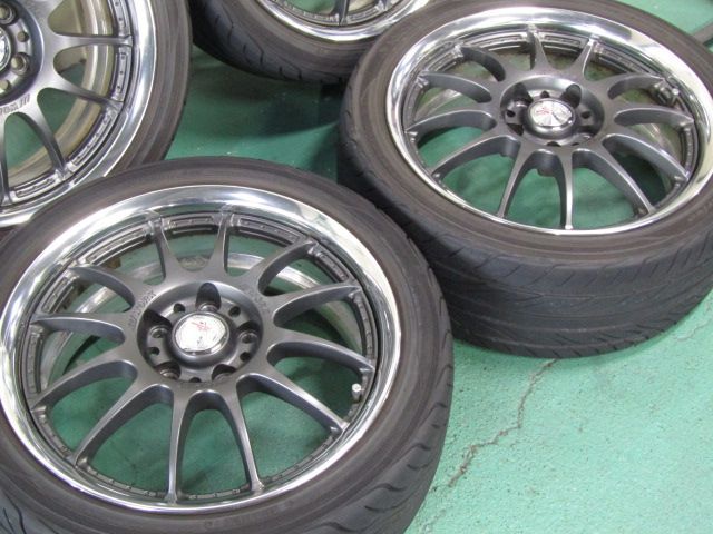 【ガリキズ無しの美品】WORK（ワーク）XSA（戦）02C　MGM　ホイールのみ ガリキズ無しの美品】WORK（ワーク）XSA（戦）02C MGM ホイールのみ