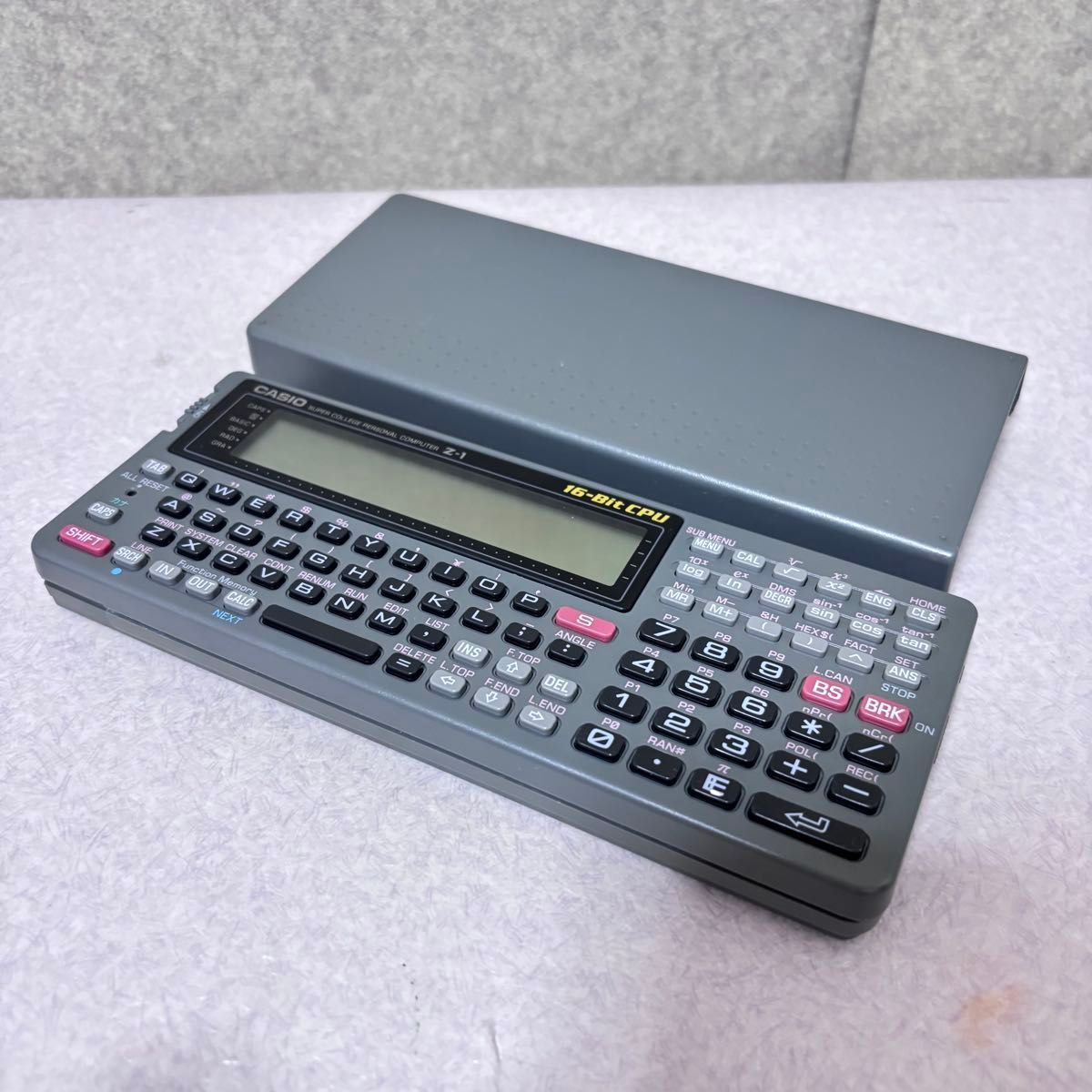 CASIO Z-1 ポケコン 16-bit CPU【ジャンク】 ジャンク】 CASIO カシオ ポケットコンピュータ Z-1 スーパーカレッジ