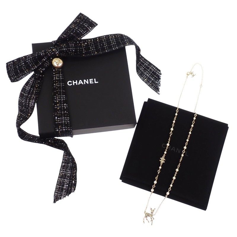 シャネル CHANEL CCバンビネックレス VIP限定イヤーズギフト2026 希少