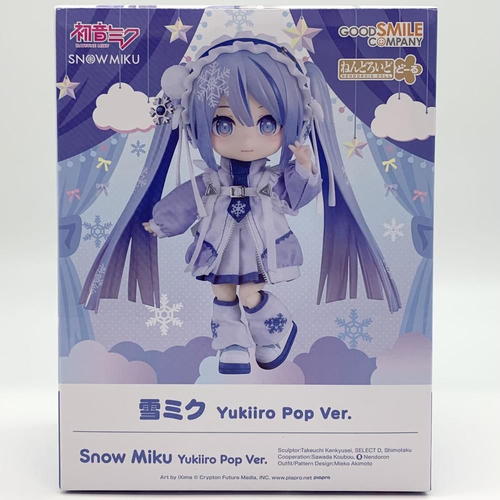 ねんどろいどどーる 雪ミク Yukiiro Pop Ver. 中古】未開封 ねんどろいどどーる 雪ミク Yukiiro Pop Ver