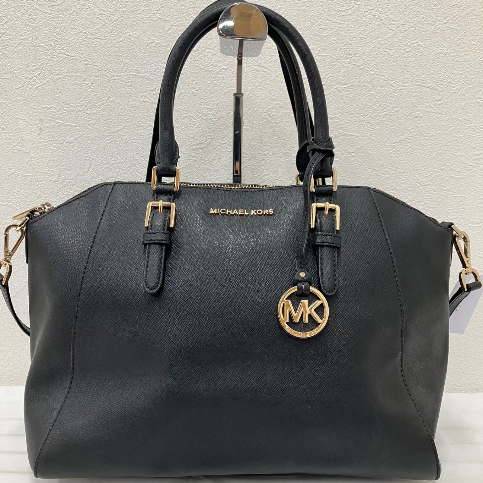 Y2280　MICHAEL KORS　マイケルコース　2way　黒　シンプル Y2280 MICHAEL KORS マイケルコース 2way ショルダーバッグ トート