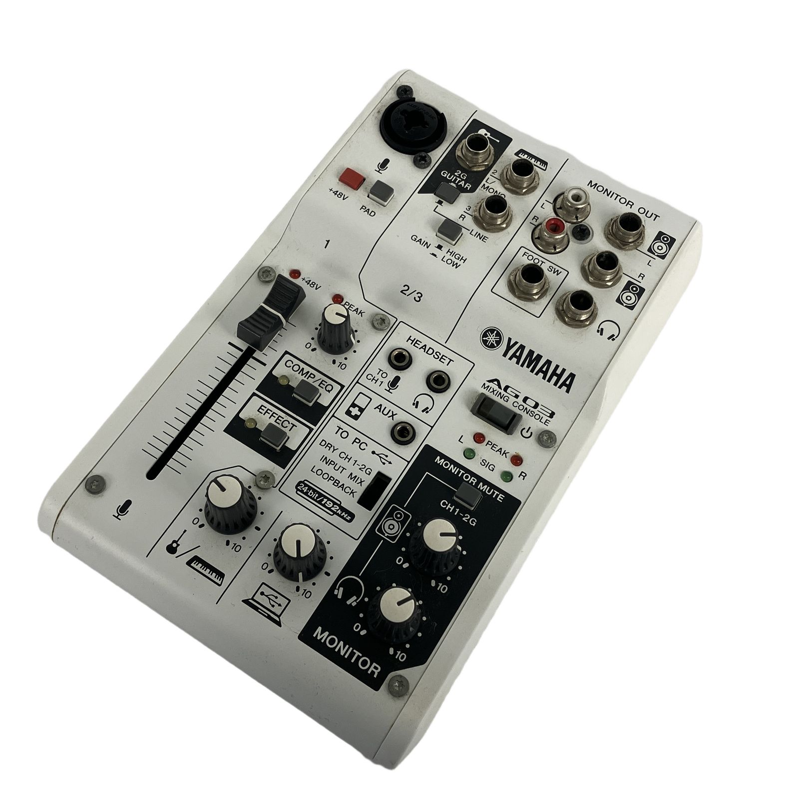 YAMAHA AG03 2019年製 ミキサー 音響機材 ヤマハ 中古 Y11141673