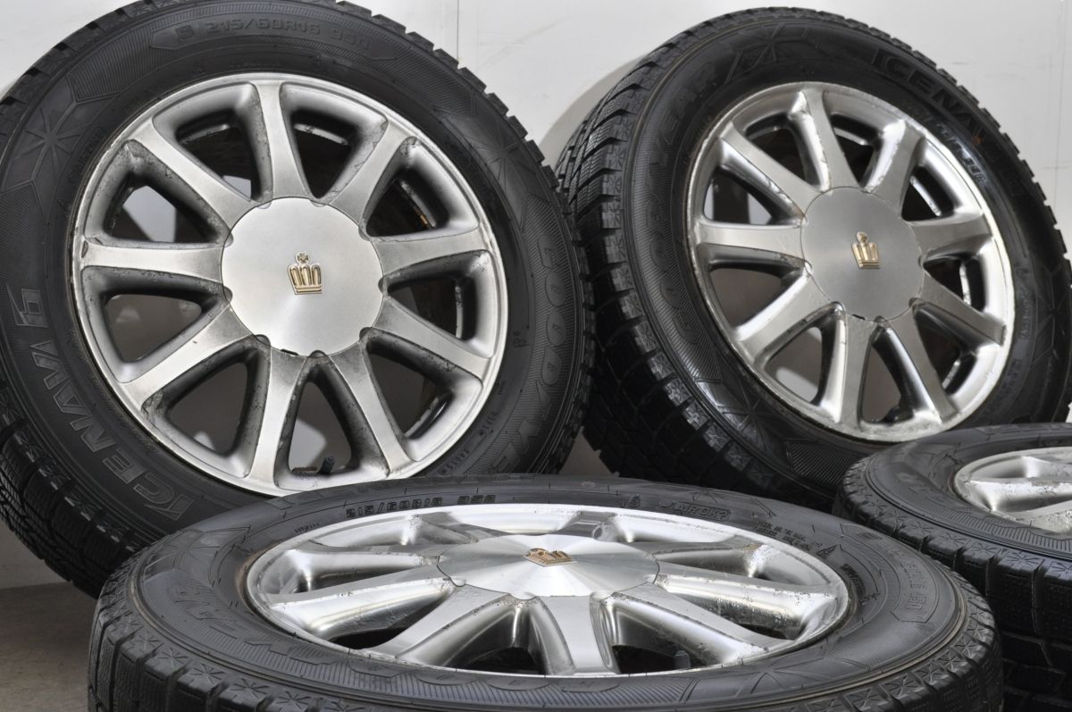 交換用に】トヨタ クラウン 16in 6.5J +50 PCD114.3 グッドイヤー 