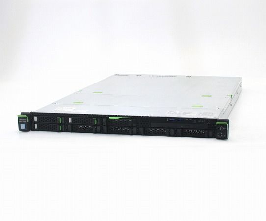 富士通 PRIMERGY RX2530 M4 Xeon Bronze 3104 1.7GHz 16GB 300GBx3台 PRAID CP400i 中古