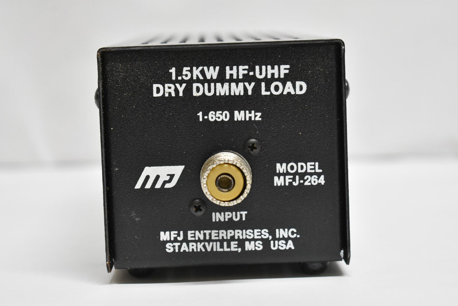 現状品 MFJ-264 ダミーロード 1.5KW 1-650MHz アマチュア 無線機