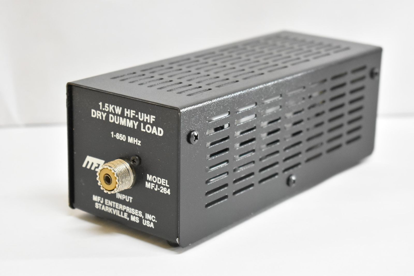 現状品 MFJ-264 ダミーロード 1.5KW 1-650MHz アマチュア 無線機