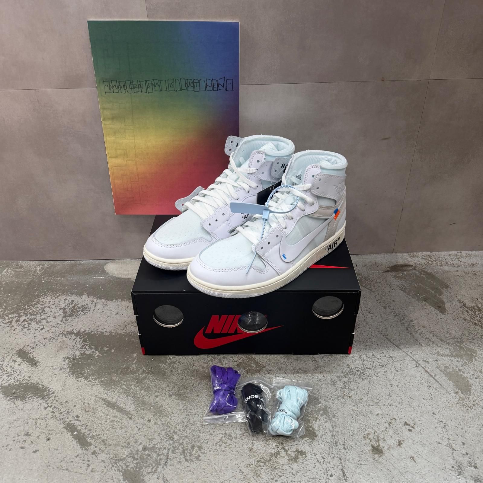 NIKE AIR JORDAN 1 HIGH OG SP V.A.A. WHITE/ ジョーダン 1 ハイ 