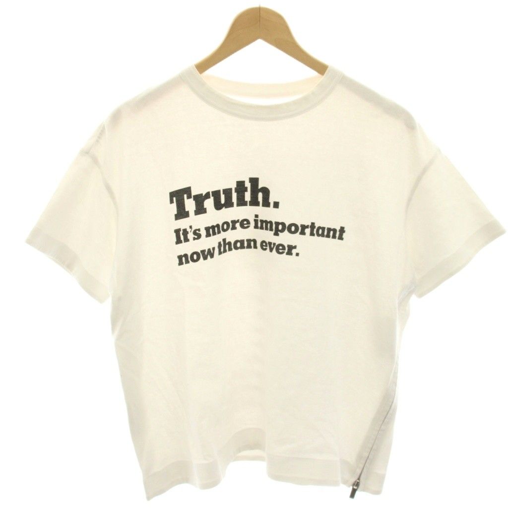 sacai サカイ　後ろピンタック半袖Tシャツ　2 中古・古着通販】sacai (サカイ) TRANsition T-Shirt/半袖カットソー