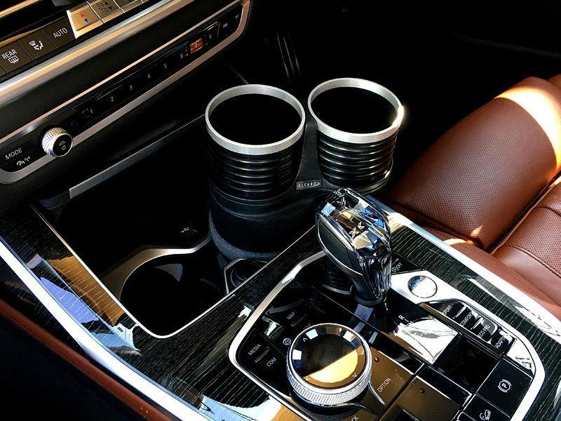 BMW X7 G07 2019年～ ※純正ホルダー温冷機能無車用 ALCABO アルカボ AL-T121S ドリンクホルダー シルバーカップ｜詳細画像
