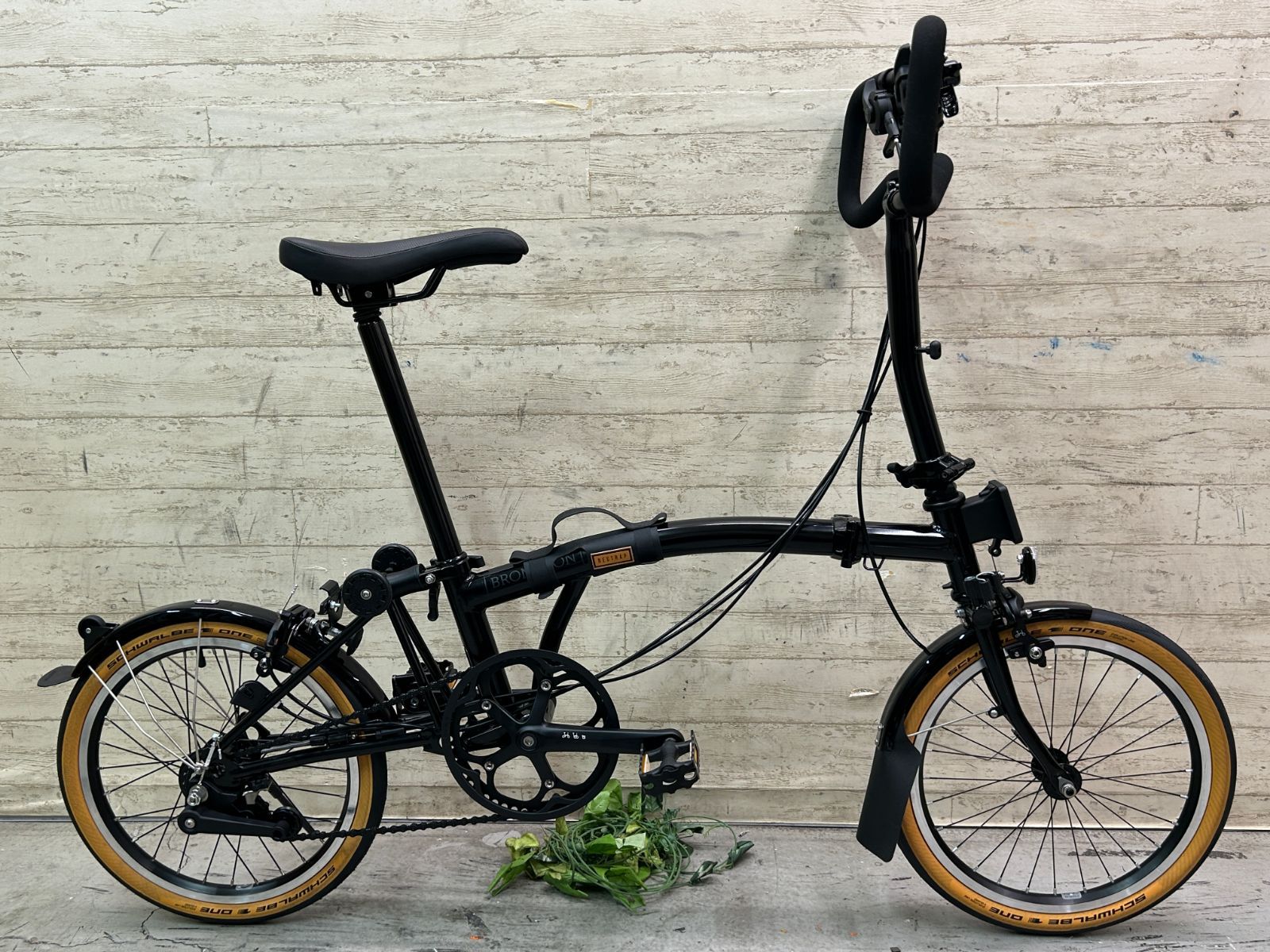 ☆ テルスポ イチ推し!! ほぼ未使用!! BROMPTON P6L-X BLACK EDITION