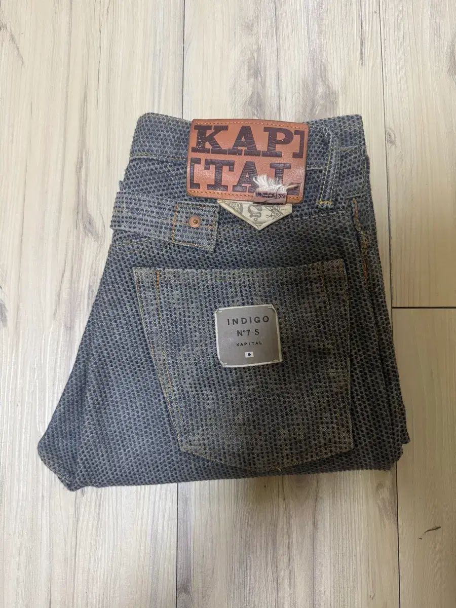 KAPITAL ブーツカット デニム 岡山御津工場産 (L)30 kapital patchwork 