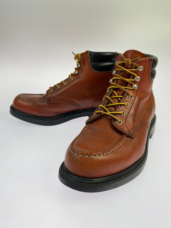 RED WING 402スーパーソール モックトゥ ブーツ 中古品】 REDWING レッドウィング SUPERSOLE MOC-TOE BOOTS 8804