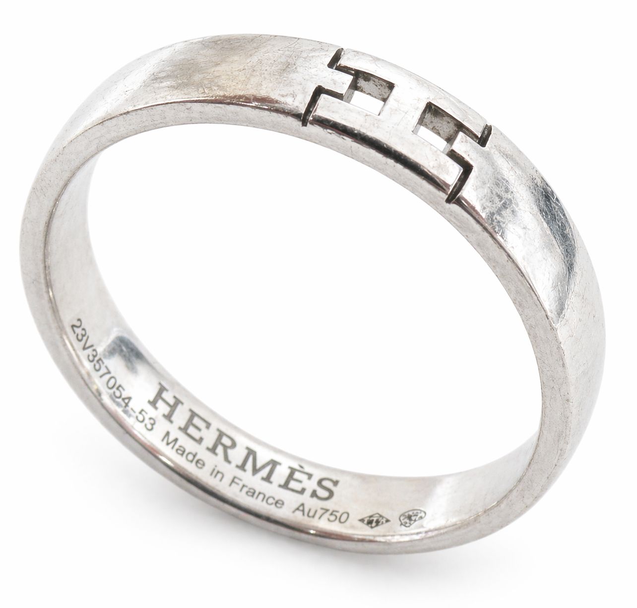 エルメス HERMES エヴァー ヘラクレス リング 指輪 #55（約15号
