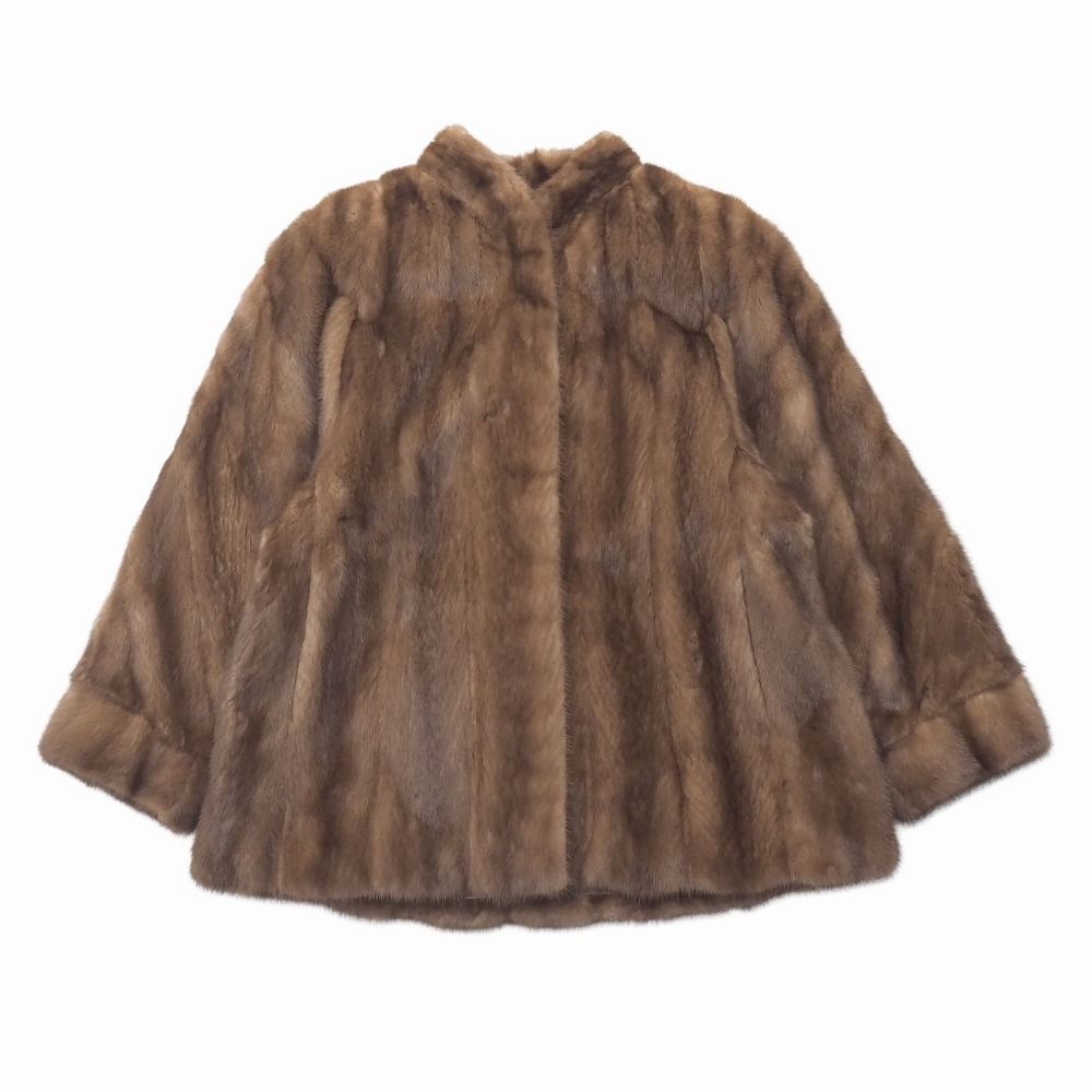 SAGAMINK サガミンク 銀サガ Taiyo Mink ミンク ファーコート ハーフ丈