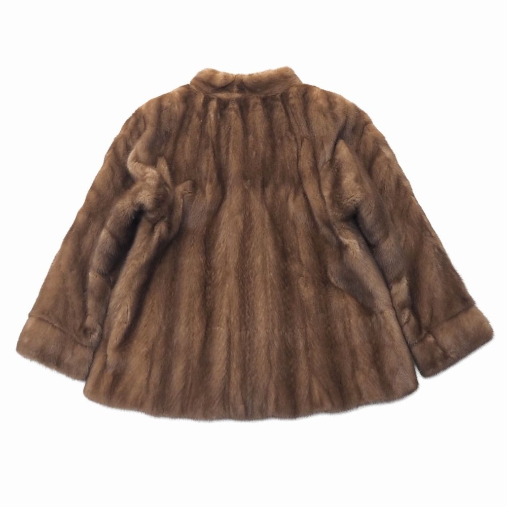 SAGAMINK サガミンク 銀サガ Taiyo Mink ミンク ファーコート ハーフ丈 