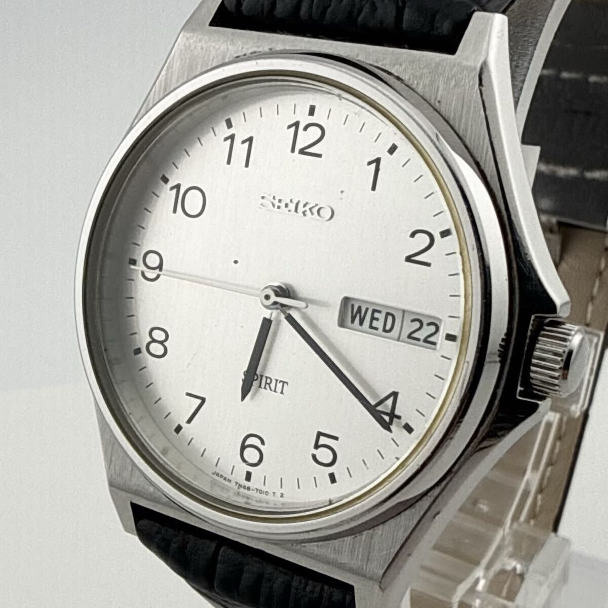 SEIKO セイコー SPIRIT スピリット 7N48-7000 メンズ 腕時計 クォーツ 