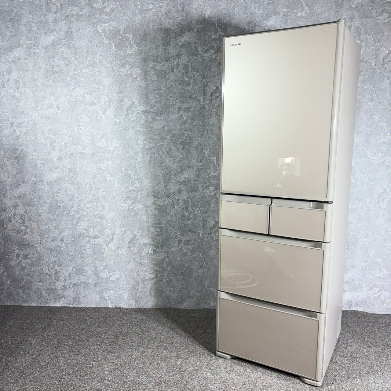 2022年製】美品 HITACHI 日立 R-S40S XN型 ノンフロン冷凍冷蔵庫 400L