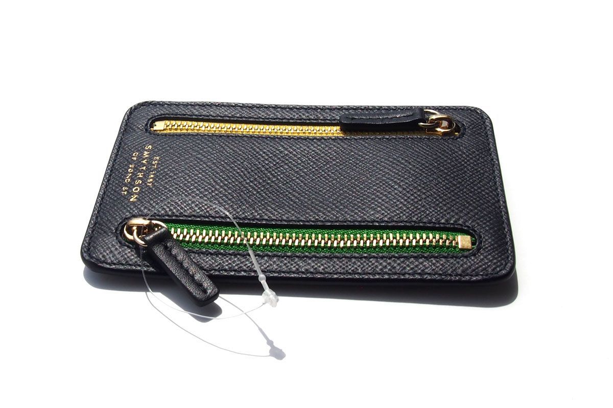 新品SMYTHSON スマイソンカレンシーケースジップカレンシ 【公式通販】